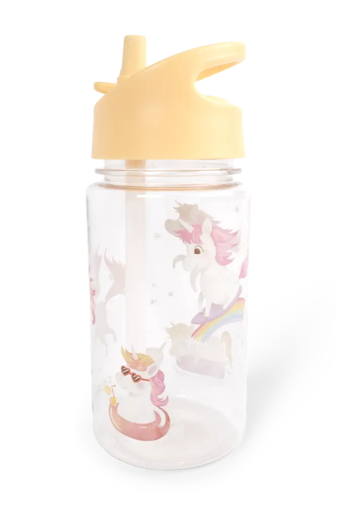 Filibabba Drikkedunk Plast 400 Ml Unicorn Shores