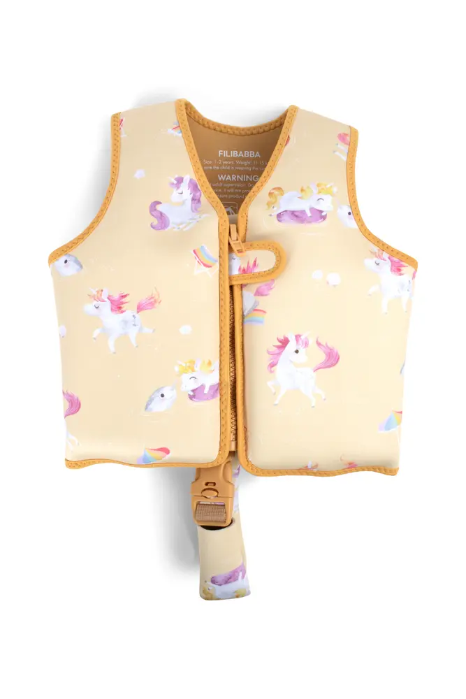 Filibabba Svømmevest Yellow  -  år