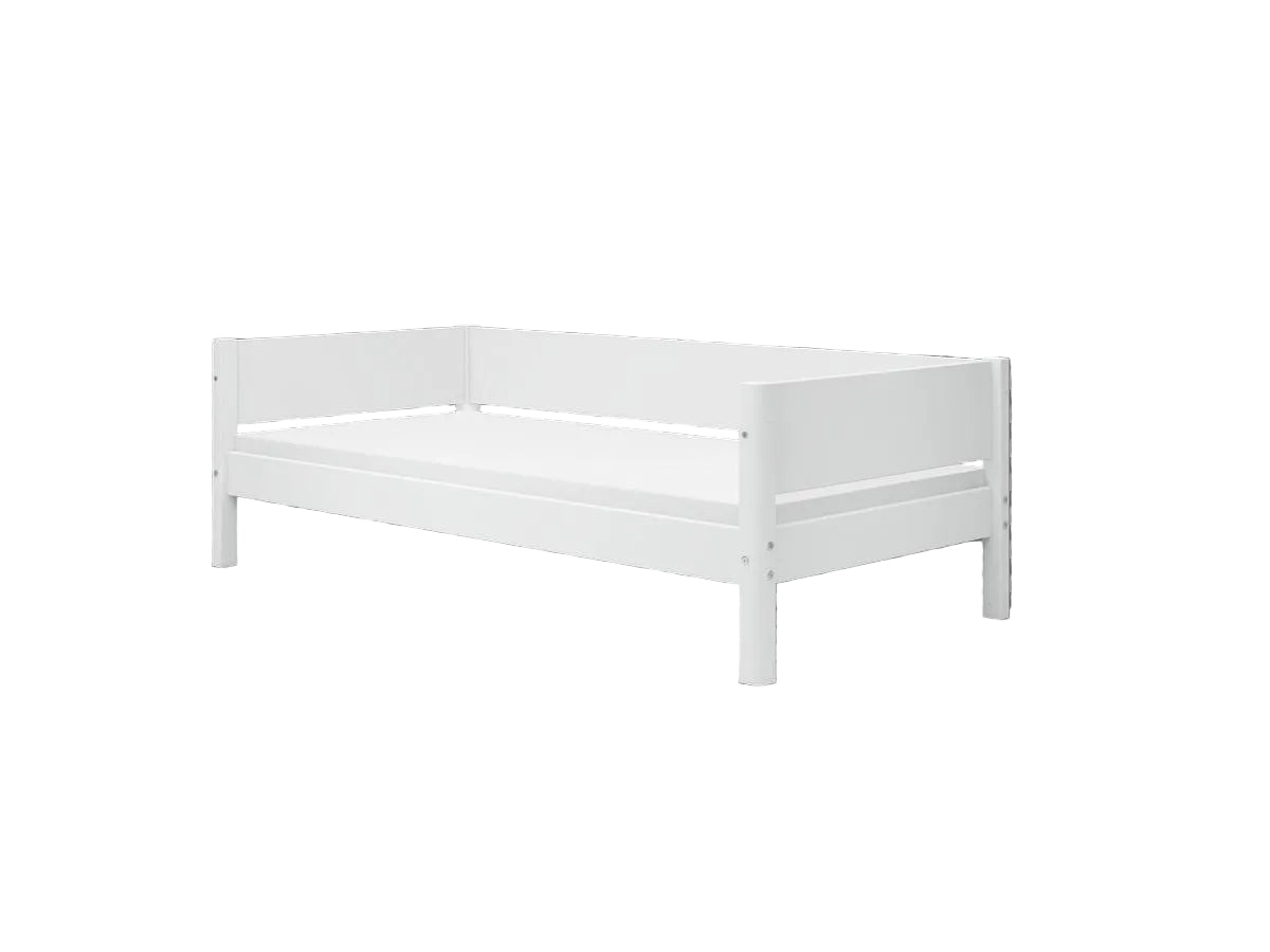 Flexa White Enkeltseng 90x200 Cm    Baggavl Hvid