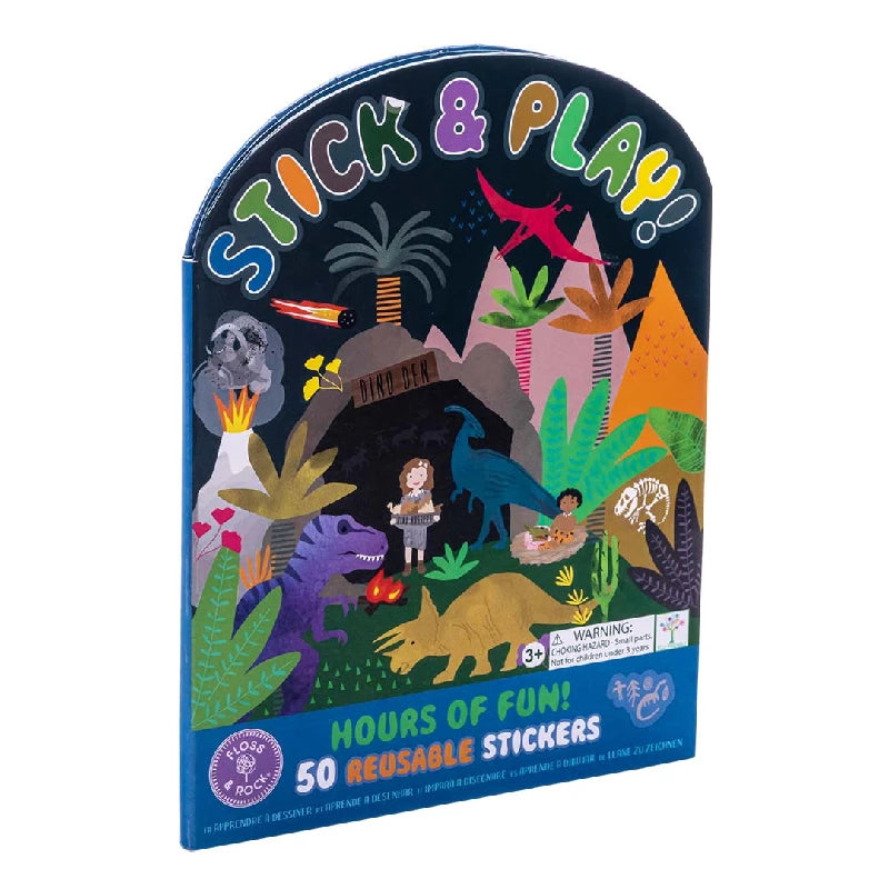 Floss Rock Stick Play Dino