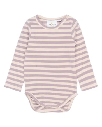 Fro Langærmet Rib Body Sea Fog Striped 56