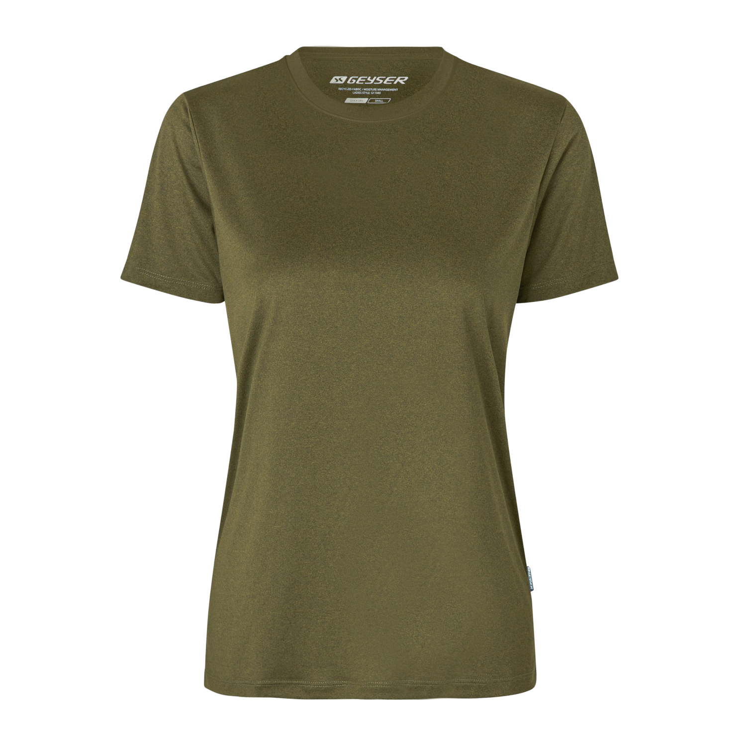 Geyser By Id Dame Trænings  -shirt Oliven