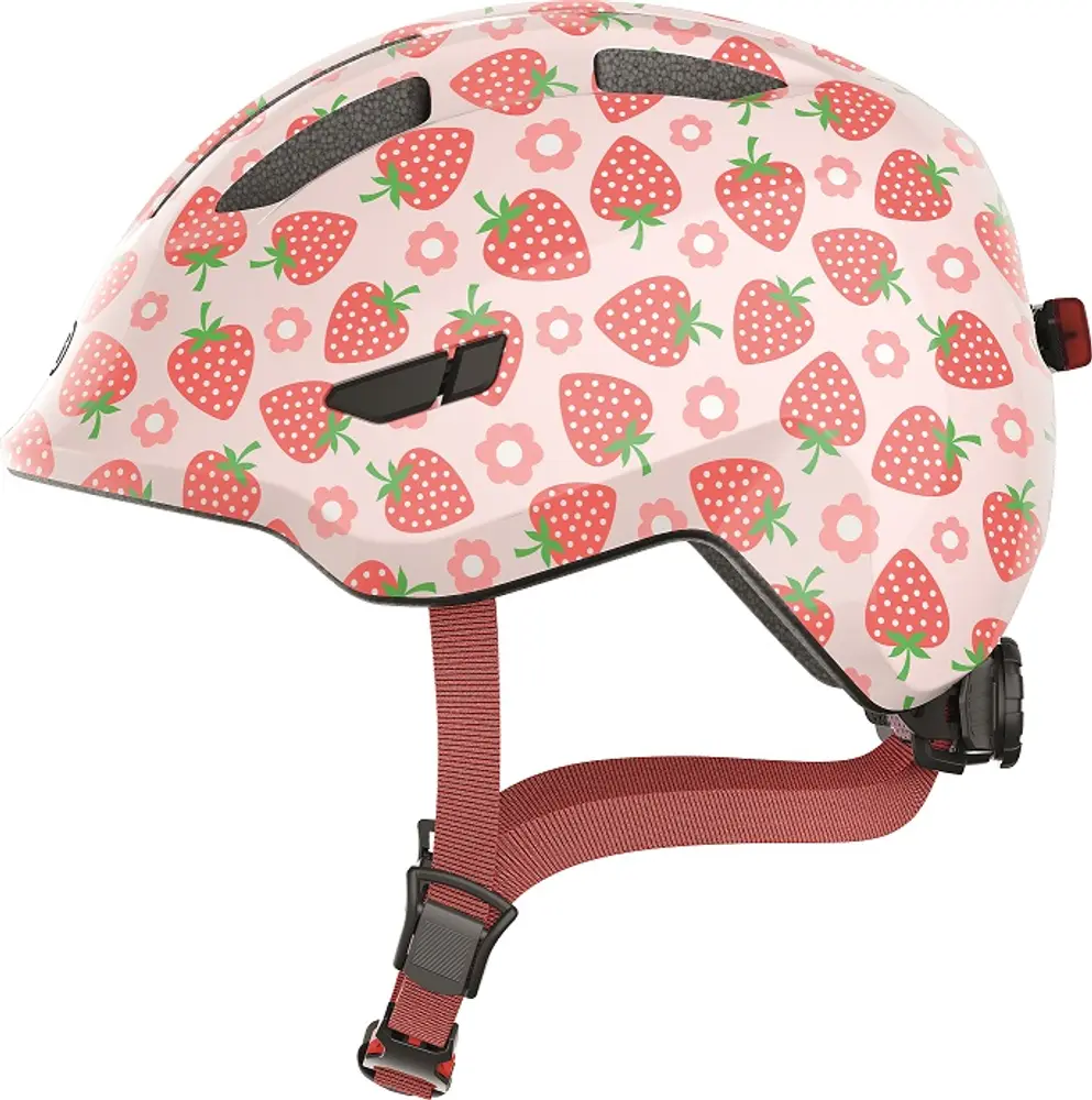 Hjelm Smiley Led Rose Strawberry