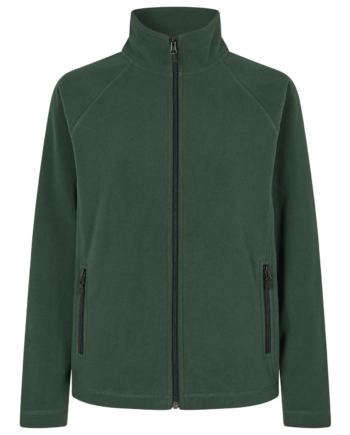 Id Microfleece Dame Fleecejakke Flaskegrøn