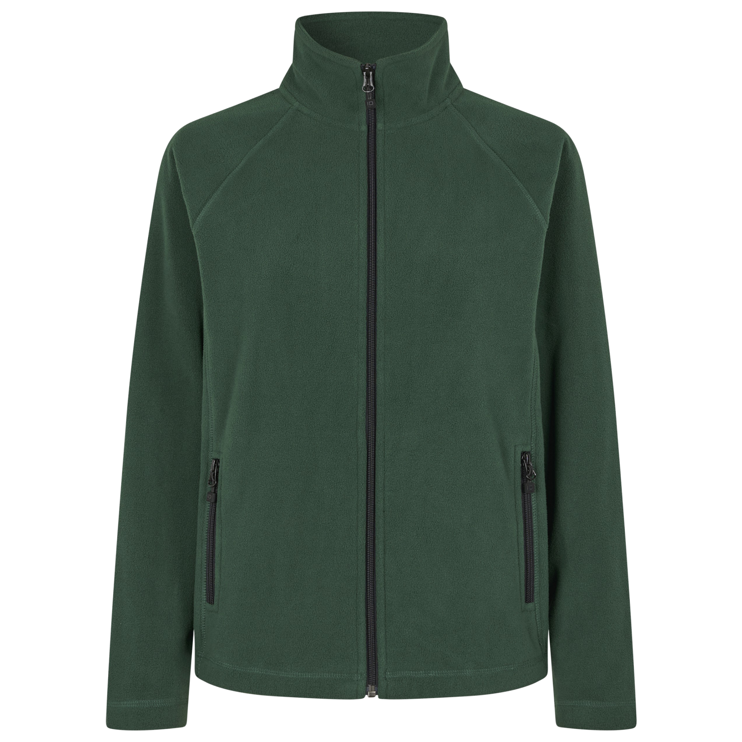 Id Microfleece Dame Fleecejakke Flaskegrøn