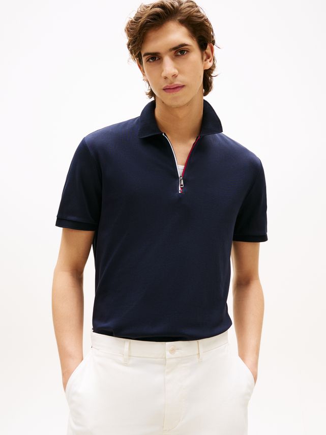 Interlock Zip Reg Polo