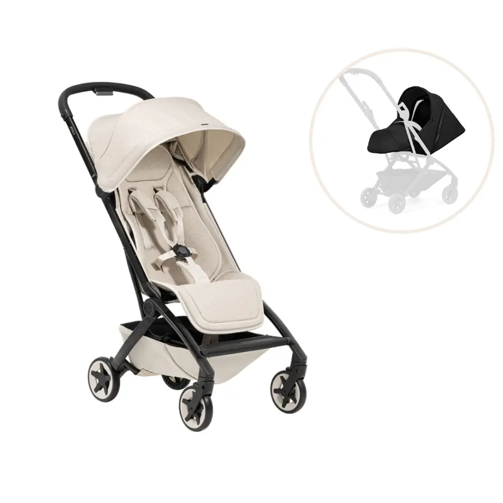Joolz Aer2 Klapvogn Inkl Nest To Seat Calming Beige