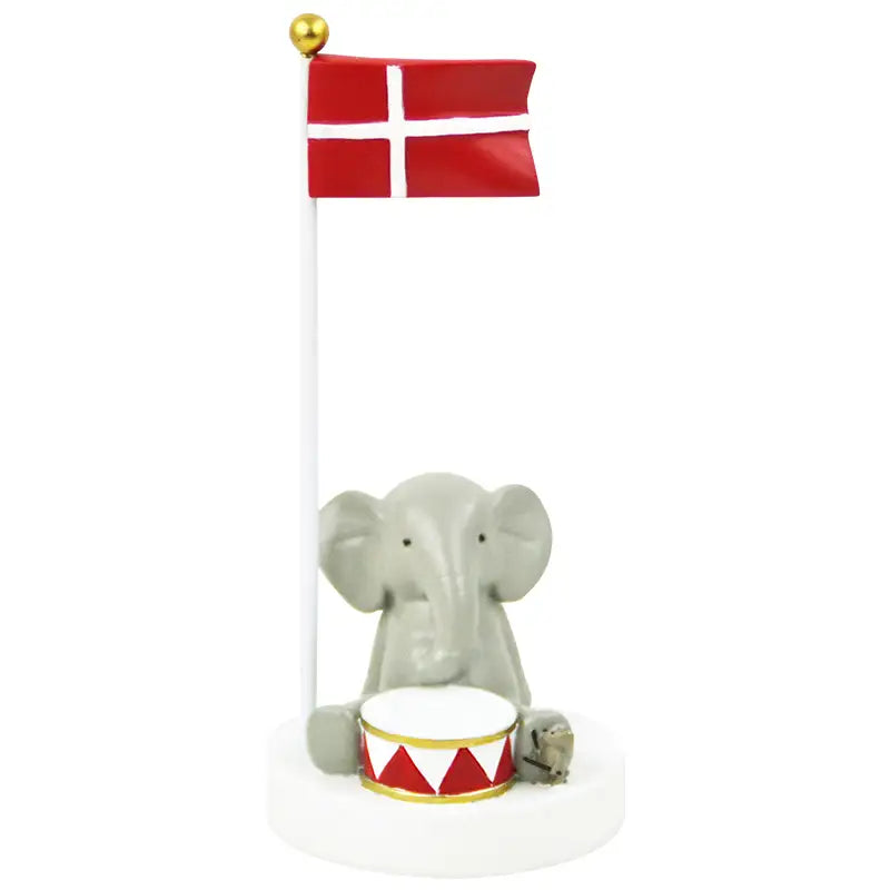 Kids By Friis Bordflag Elefant Med Tromme