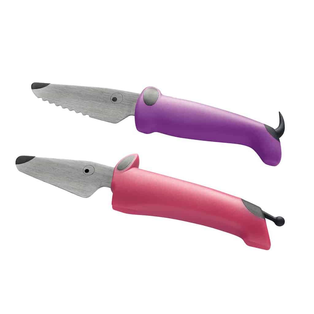 Kinderkitchen Børnekokkeknivsæt Pink Lilla