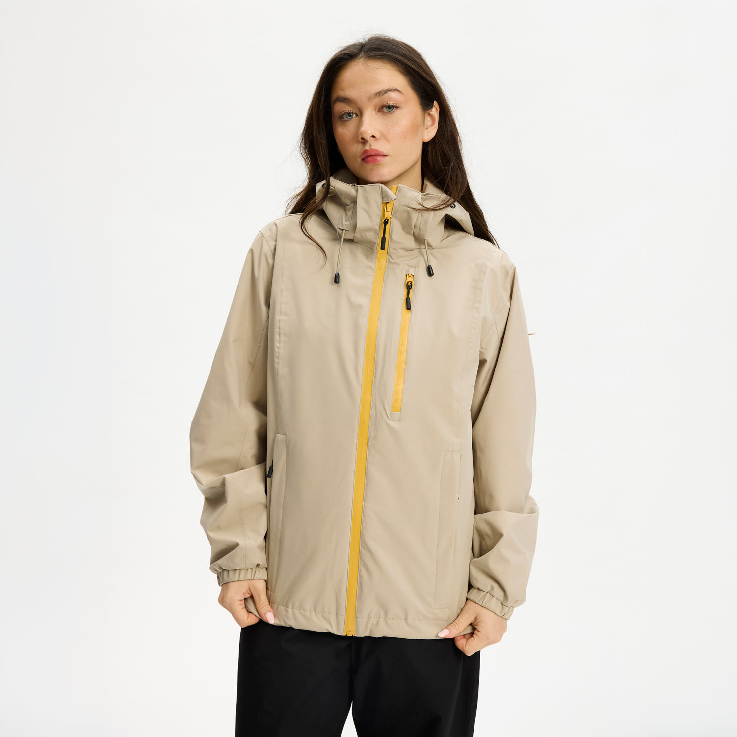 Kopenhaken Dame Jakke Bionic-finishâ Eco Coating Savannah Tan 36