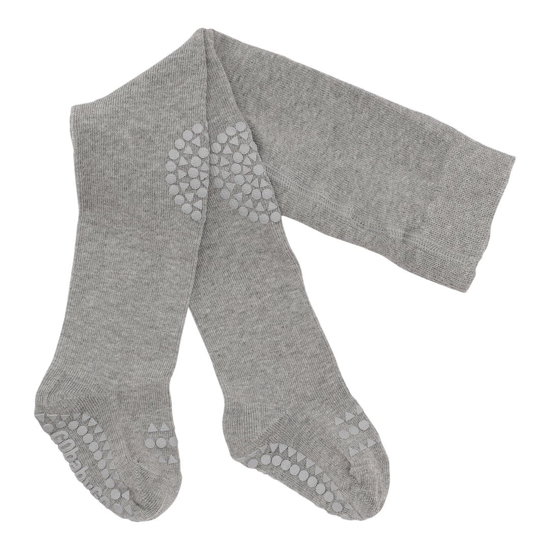 Kravle Strømpebukser Grey Melan  -12 Mdr