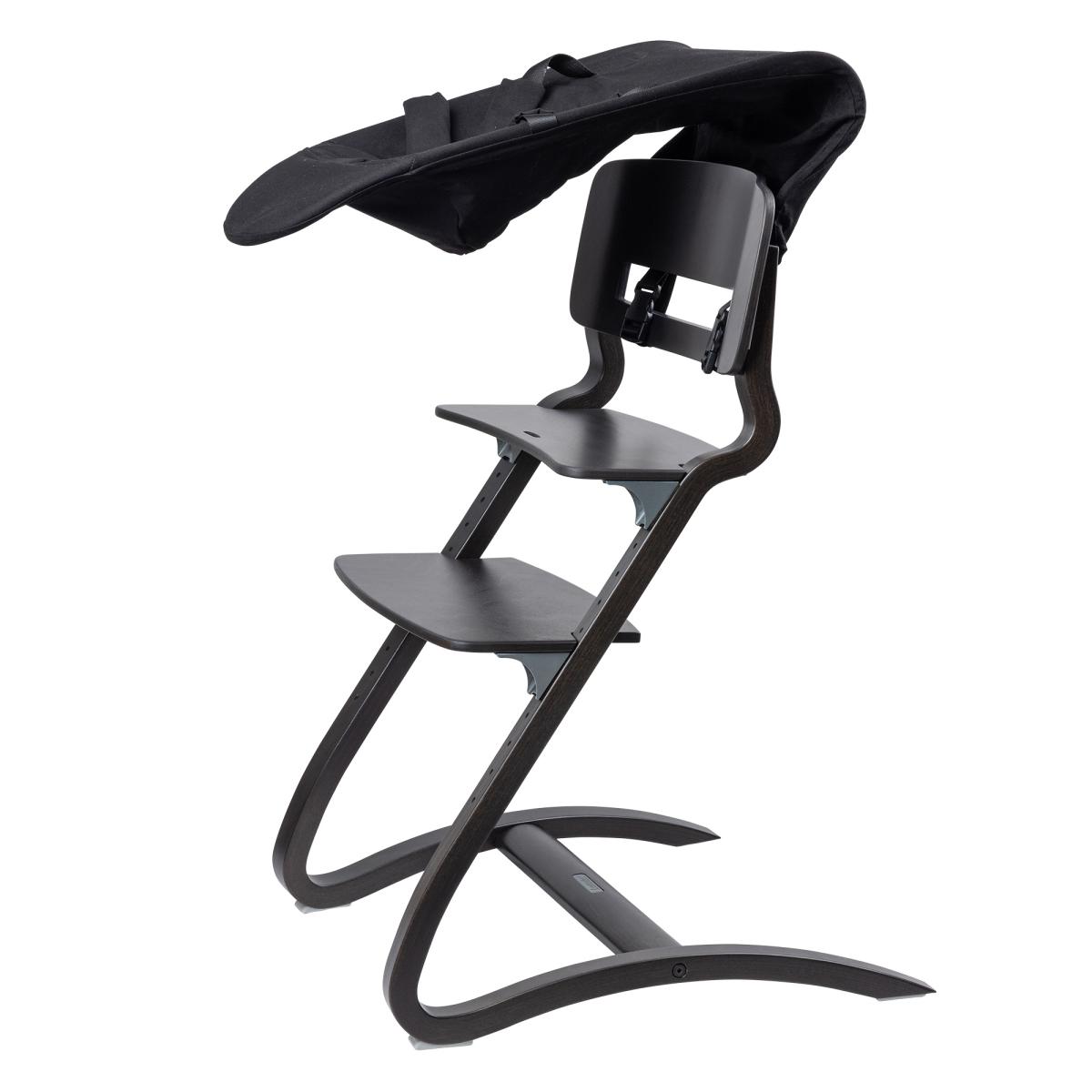 Leander Louie Højstol Inkl  Babysæt  Walnut   Brun