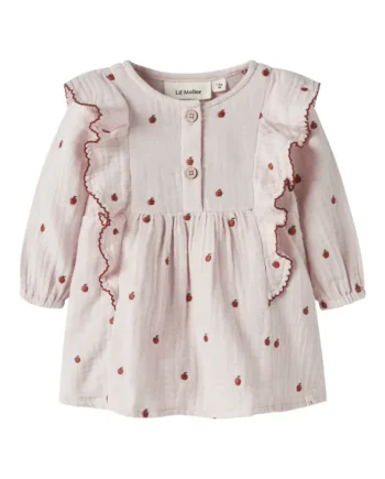Lil  Atelier Kamma Langærmet Body Kjole Hushed Violet 86