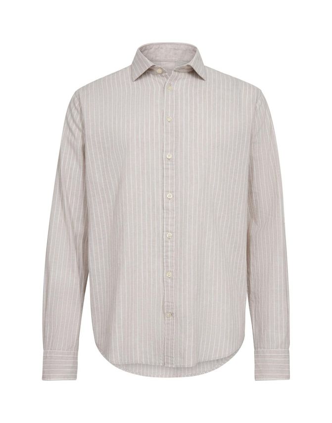Linen Blend Shirt Modern Fit