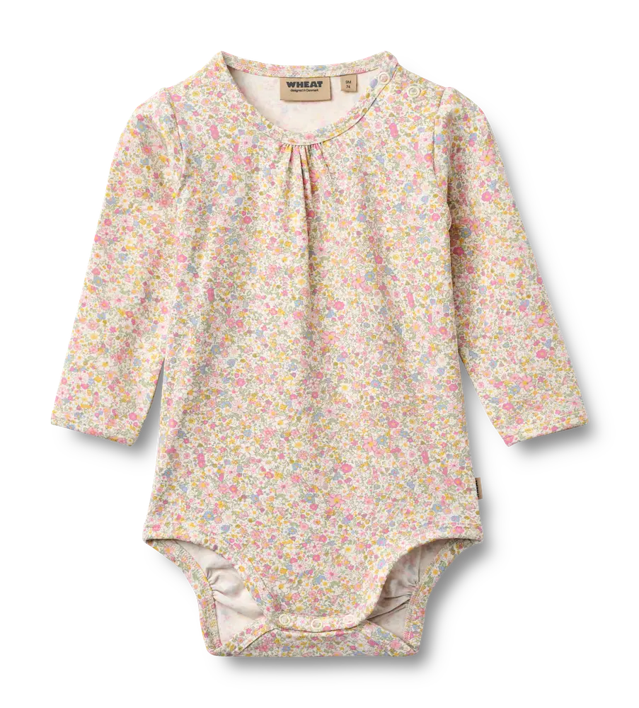 Liv Langærmet Body Blush Flower Meadow 74