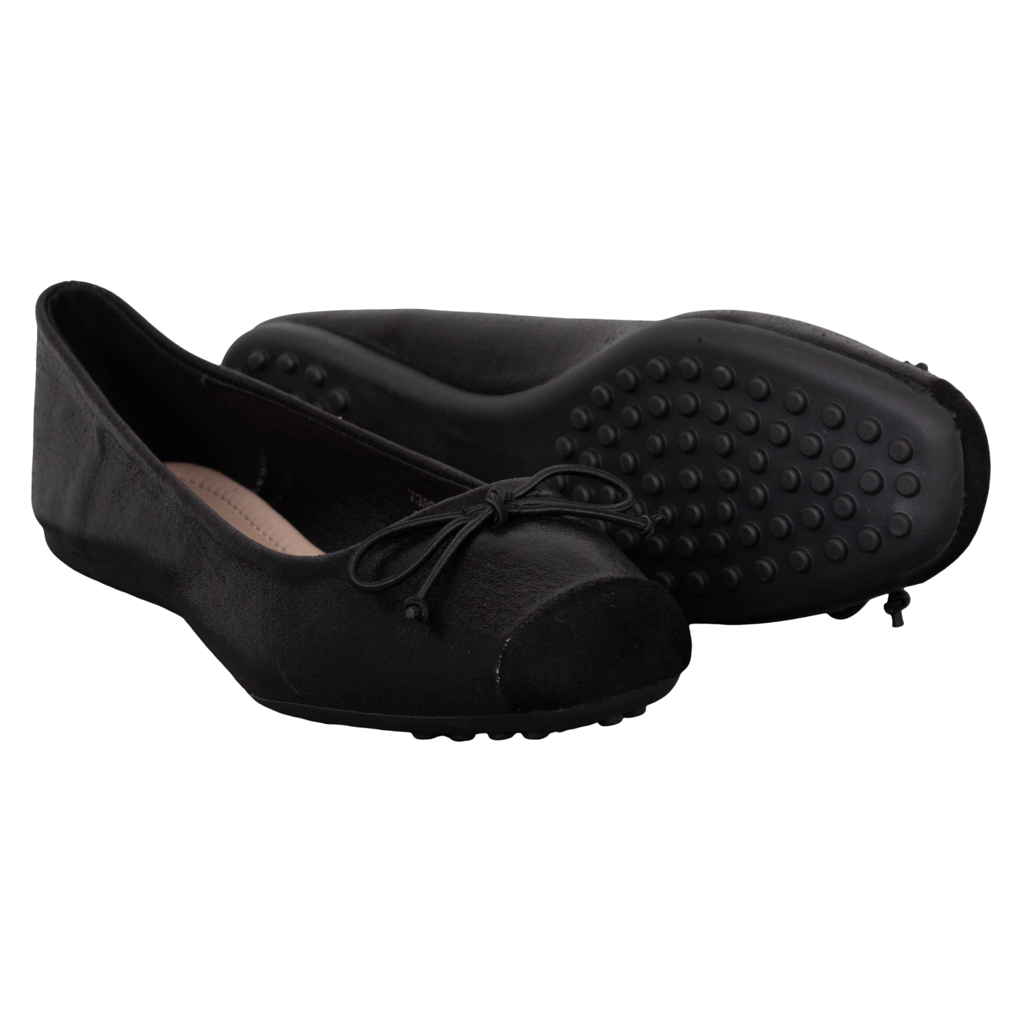 Marquiiz Dame Ballerina Glimmer Sort 37