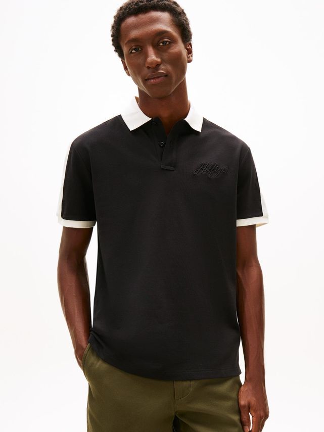Mesh Detail Classic Fit Polo