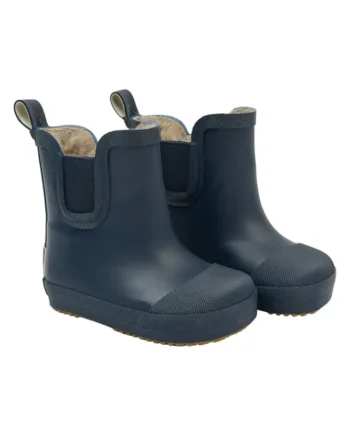 Mikk-line Barefoot Vintergummistøvler Korte Blue Nights 24