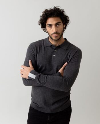 Mmgadam Soft Ls Polo Knit