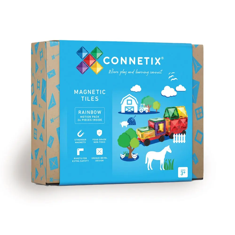 Motion Pack Magnetsæt 24 Dele Rainbow