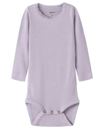 Name It Kab Langærmet Body Lavender 68