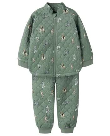 Name It Moon Quilted Sæt Laurel Wreath 116