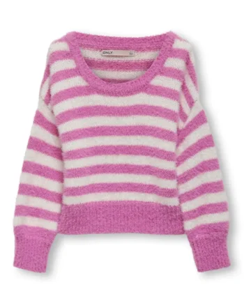 Newpiumo Langærmet Pullover Super Pink 98