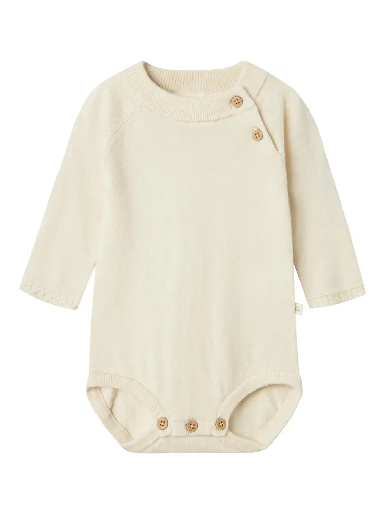 Nord Langærmet Strik Body Turtledove 74