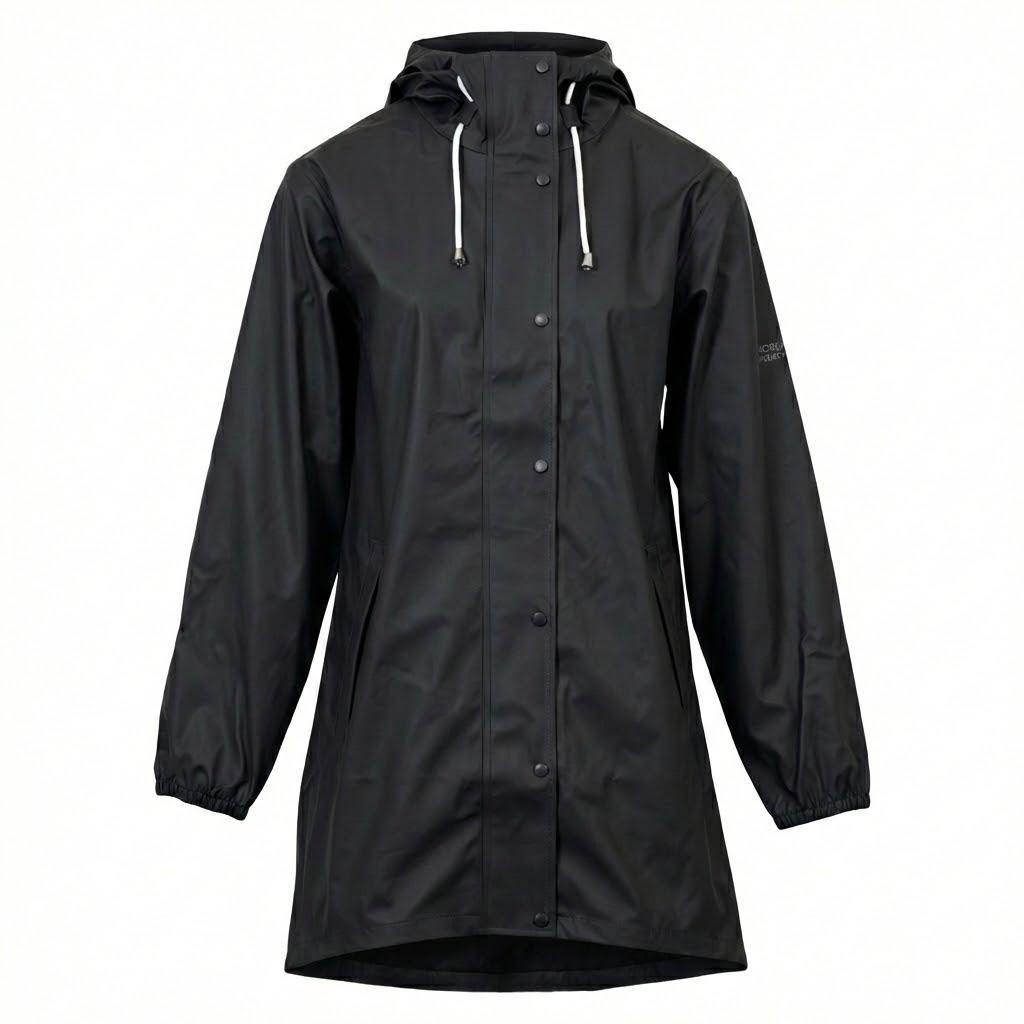 Nordic Project 18 Bossy Dame Regnjakke Black 52