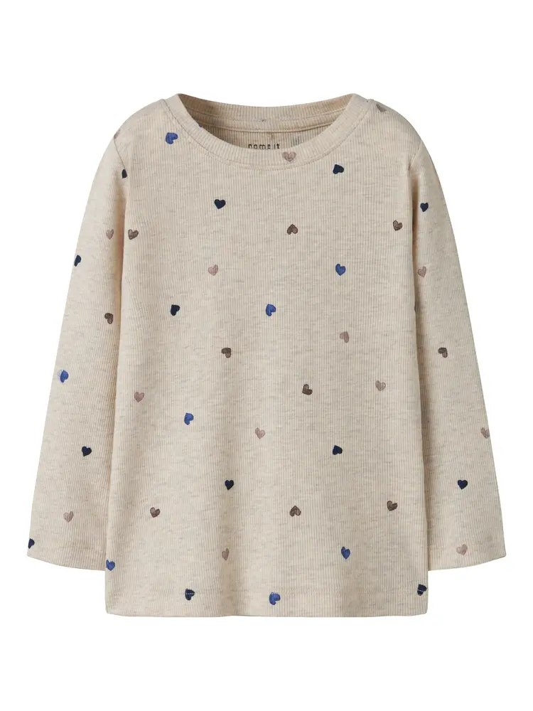 Nutti Bluse Peyote Melange 116