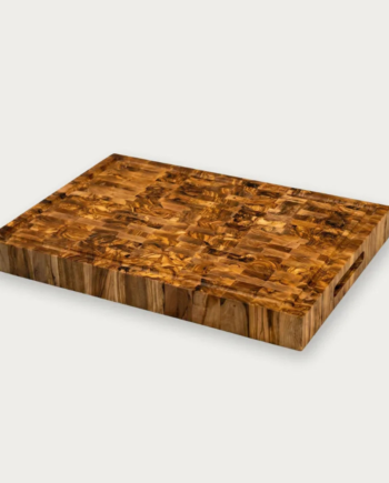 Oliven Skærebræt Endgrain 30x30cm