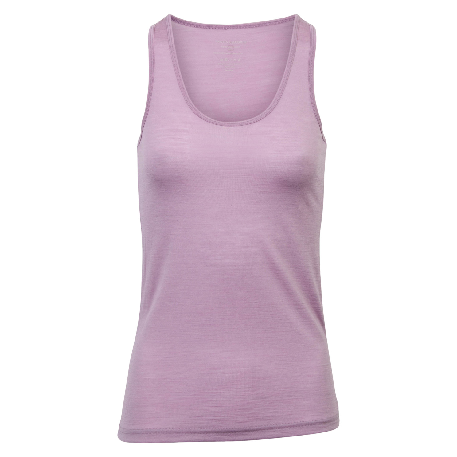 Panos Emporio Dame Tanktop   Merinouldmix Pink Dawn