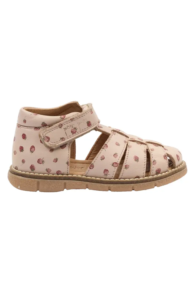 Peak Velcro Sandal Dusty Rose Strawberry Aop 24
