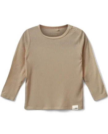 Petricia Langærmet  -shirt Dark Sand 74