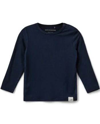 Petricia Langærmet  -shirt Navy Blue 92