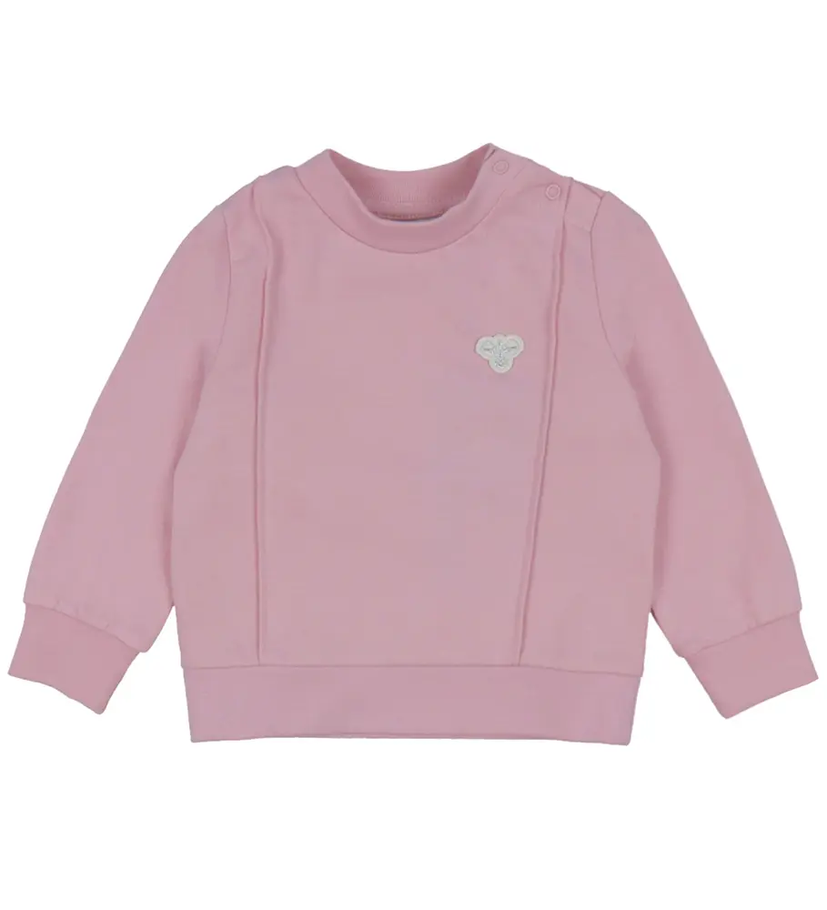 Pintuck Sweatshirt Pink Nectar 74