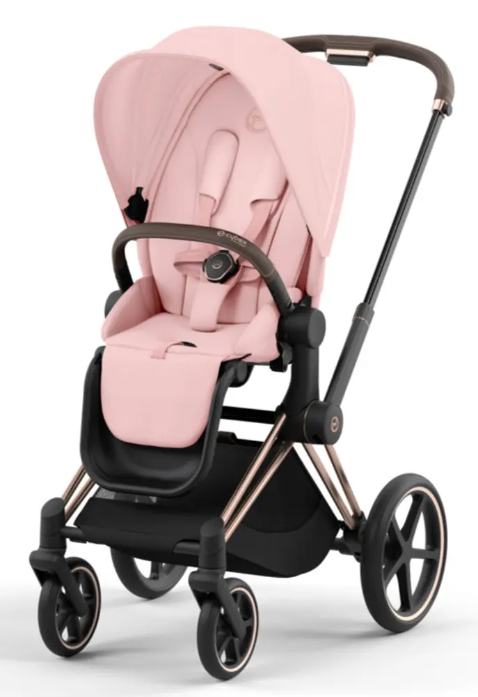 Priam Klapvogn Peach Pink Rosegold