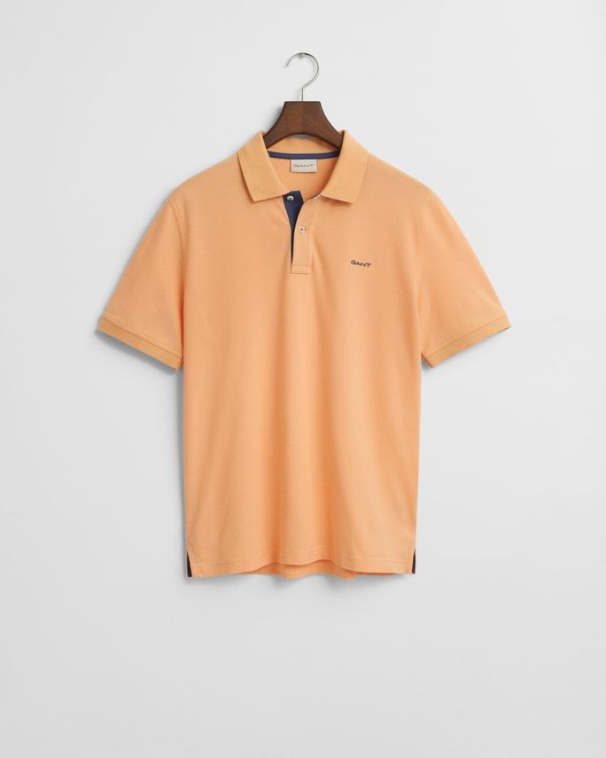 Reg Contrast Pique Ss Polo