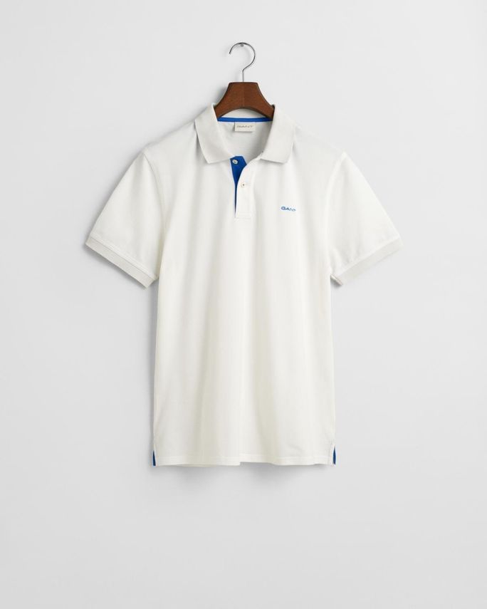 Reg Contrast Pique Ss Polo
