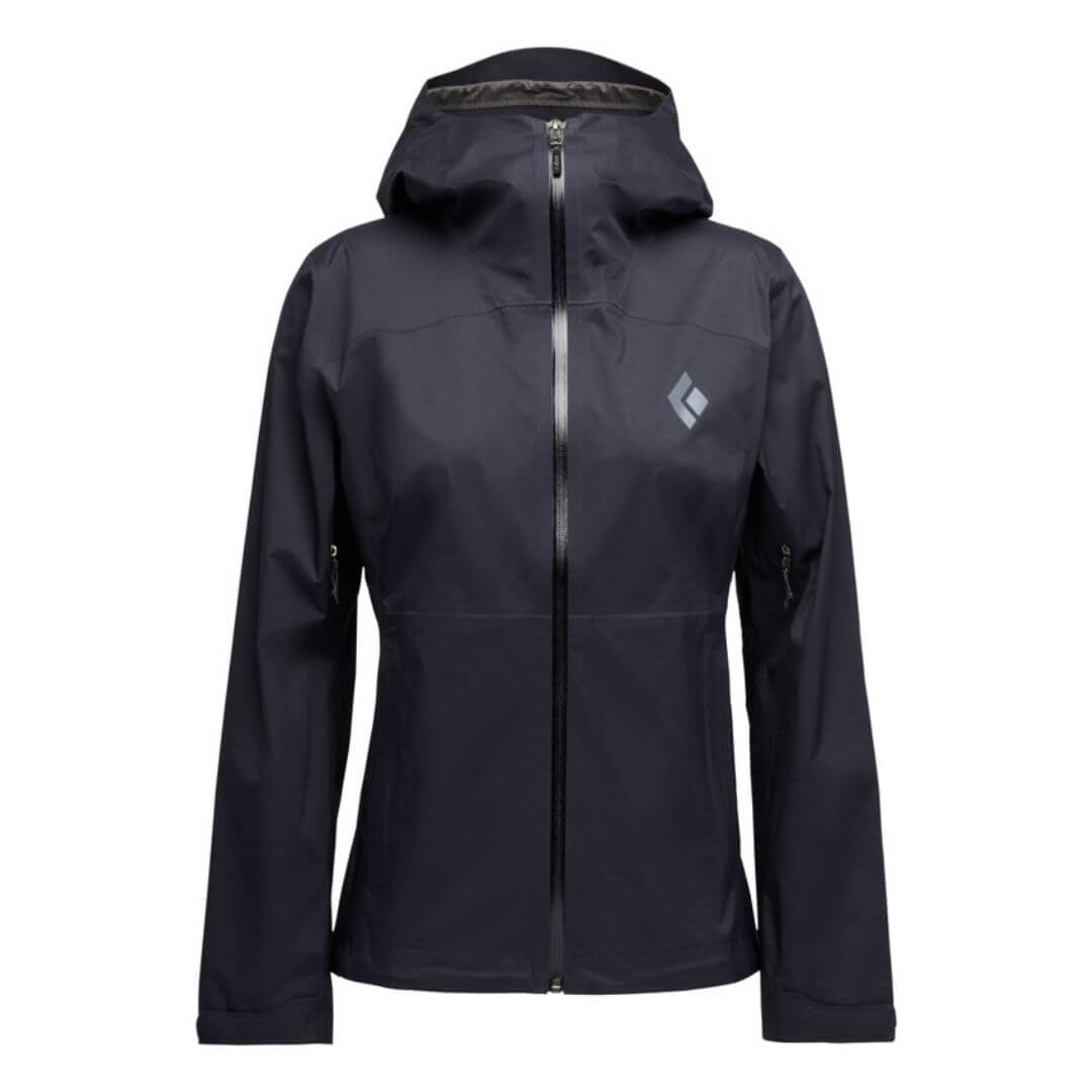 Regnjakke Til Dame Black Diamond Fineline Stretch Rain Shell Sort