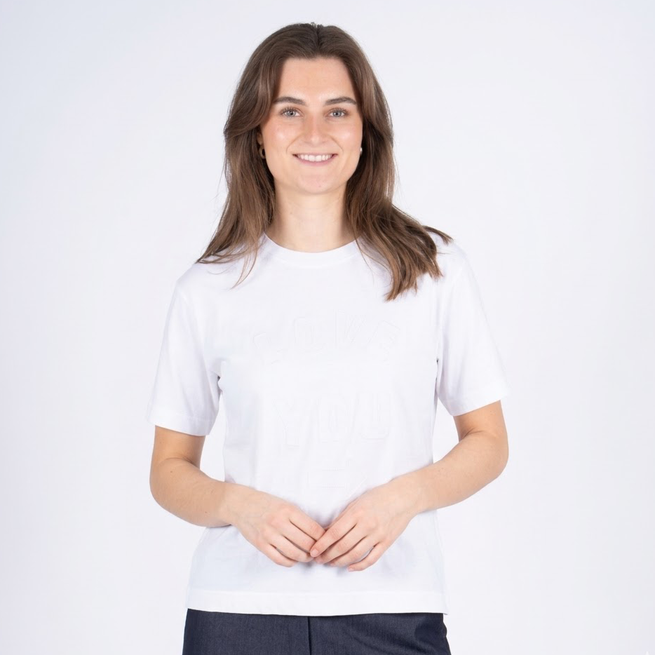 Sasia Love Dame  -shirt Bright White