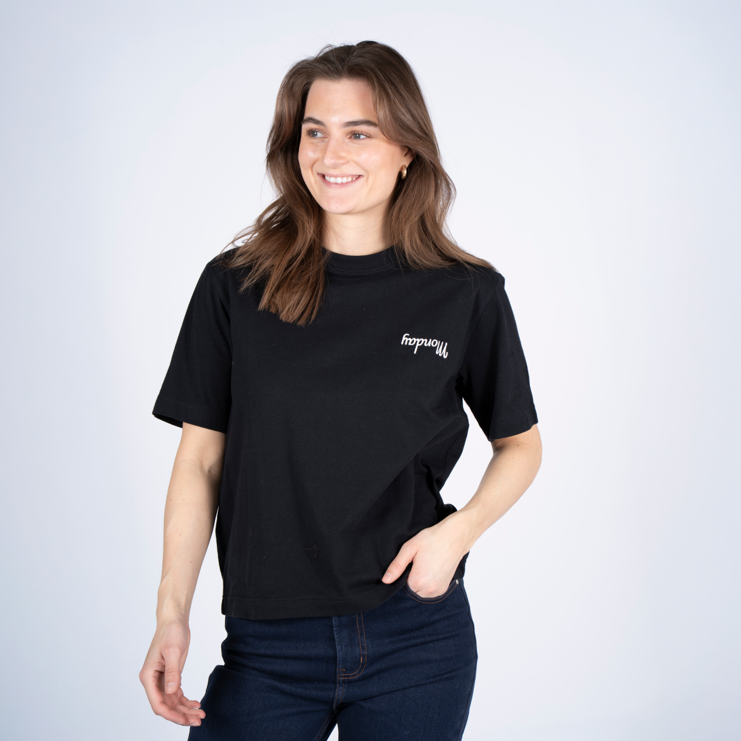 Sasia Sunday Dame  -shirt Black