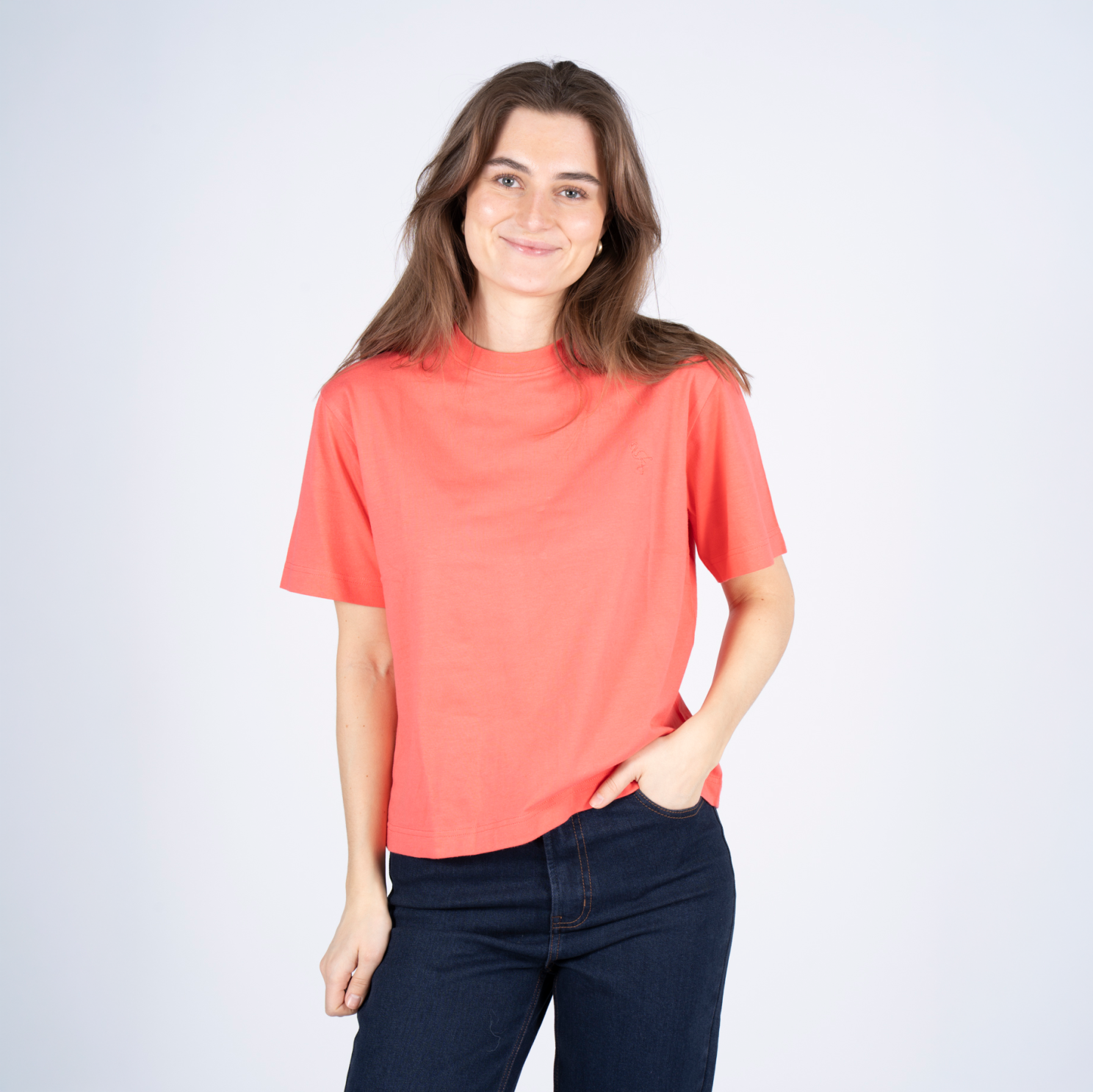 Sasia Sunday Dame  -shirt Calypso Coral Red