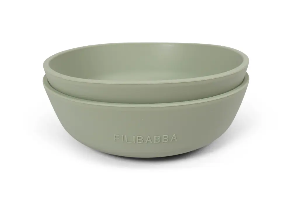 Silikone Skål  -pak Green