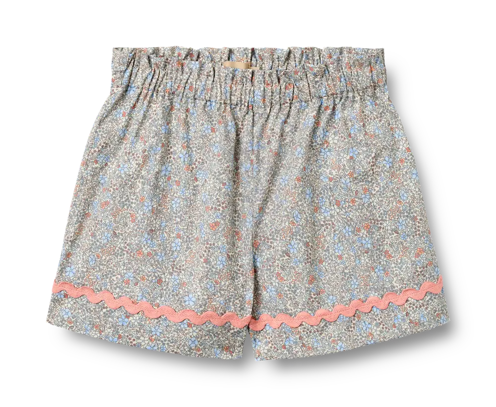 Silja Lace Shorts Air Blue Flowers 110