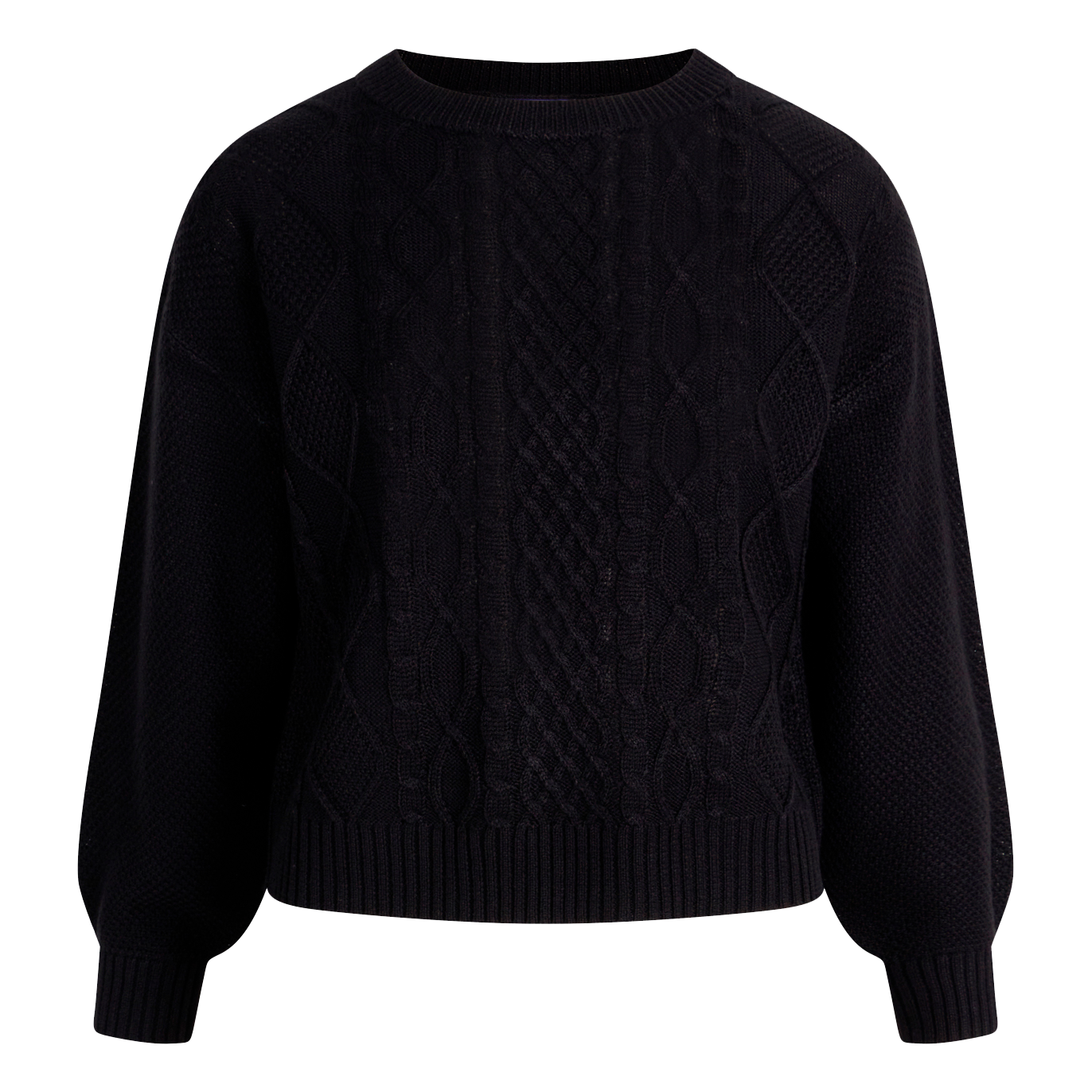 Sirup Copenhagen Dame Striktrøje Black