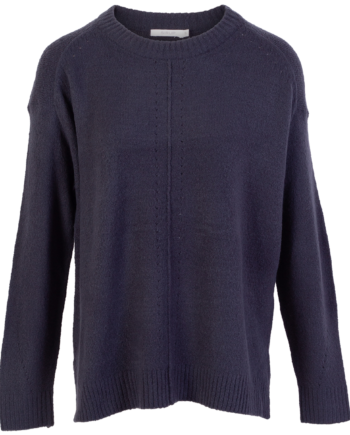 Sirup Dame Striktrøje Dark Navy