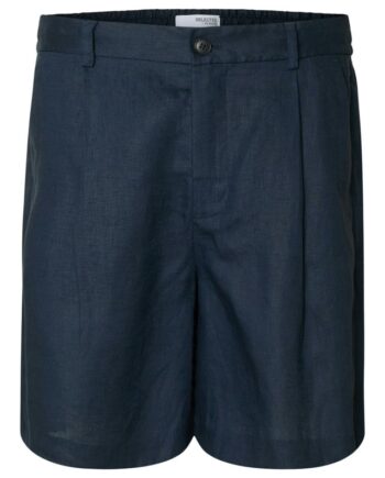 Slhloose-wyatt Linen Bermuda Shorts