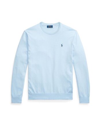 Slim Fit Textured Cotton Sweater
