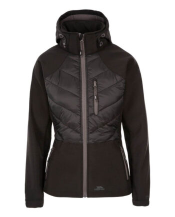 Softshell Jakke Dame Trespass Elvira Sort